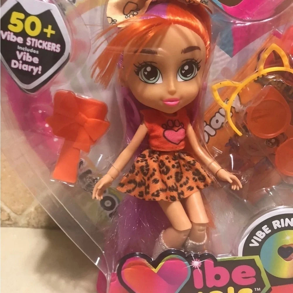 Vibe Orange and Brown Doll with Light-Up Feature